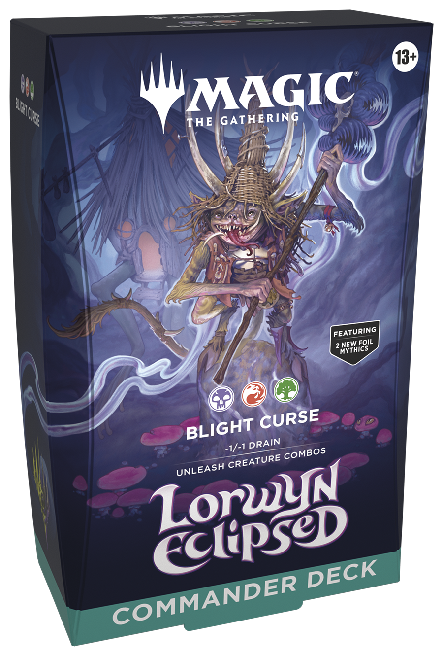 Magic: The Gathering - Lorwyn Eclipsed - Commander Deck - Blight Curse