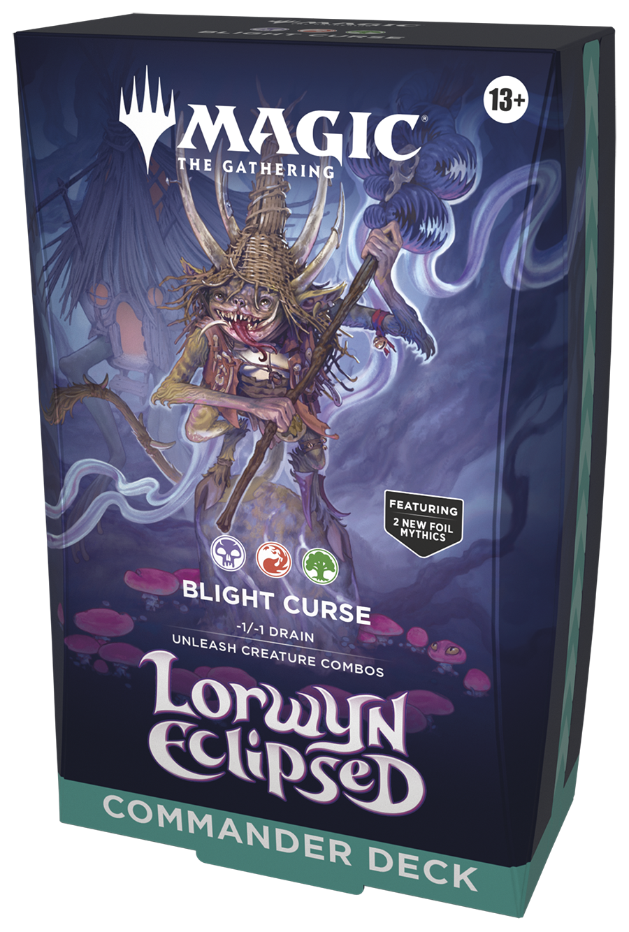 Magic: The Gathering - Lorwyn Eclipsed - Commander Deck - Blight Curse