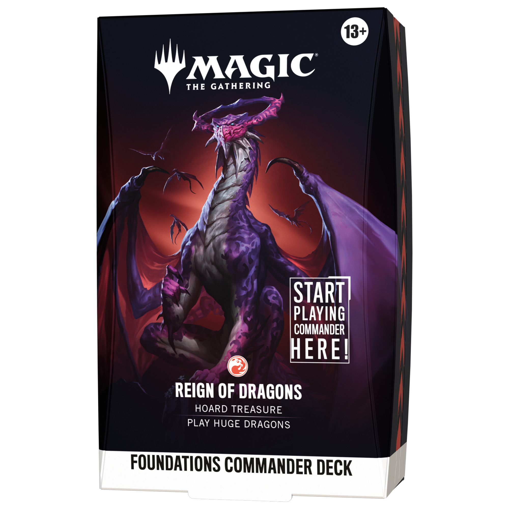Magic: The Gathering - Reality Fracture - Foundations Commander Deck - Reign Of Dragons