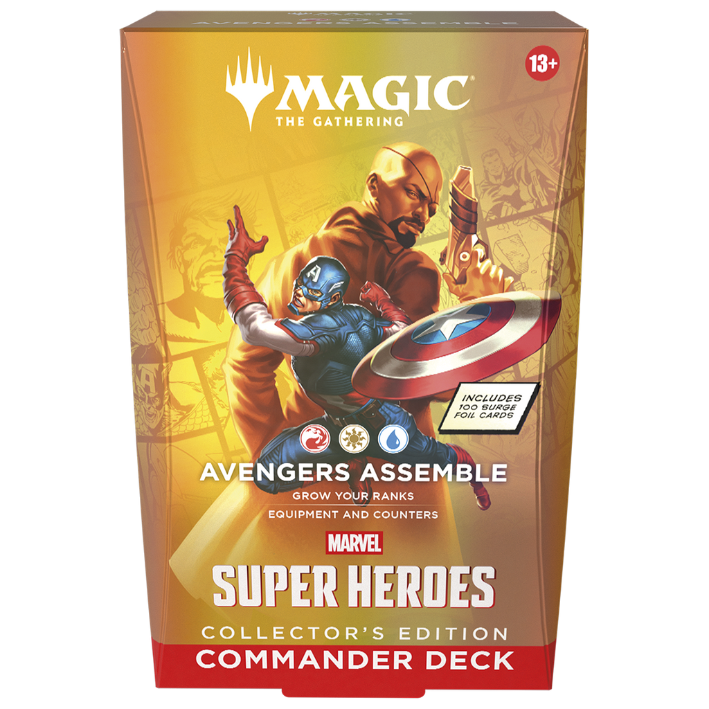 Magic: The Gathering - Universes Beyond - Marvel Super Heroes - Collector Commander Deck - Bundle