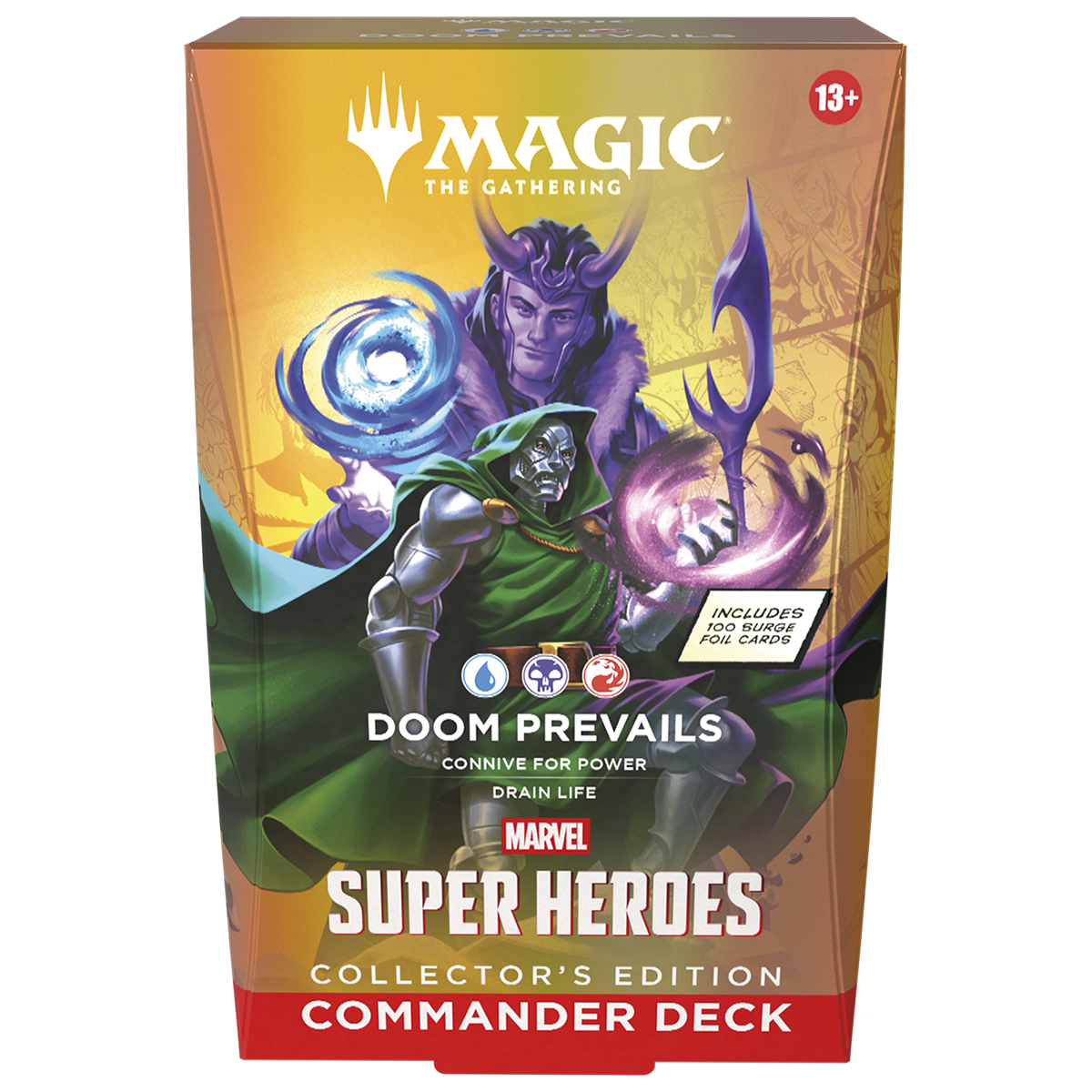 Magic: The Gathering - Universes Beyond - Marvel Super Heroes - Collector Commander Deck - Bundle
