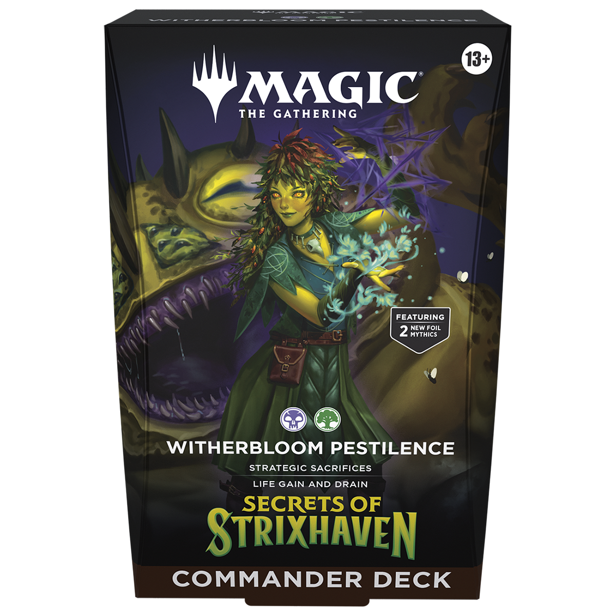 Magic: The Gathering - Secrets of Strixhaven - Commander Deck - Bundle