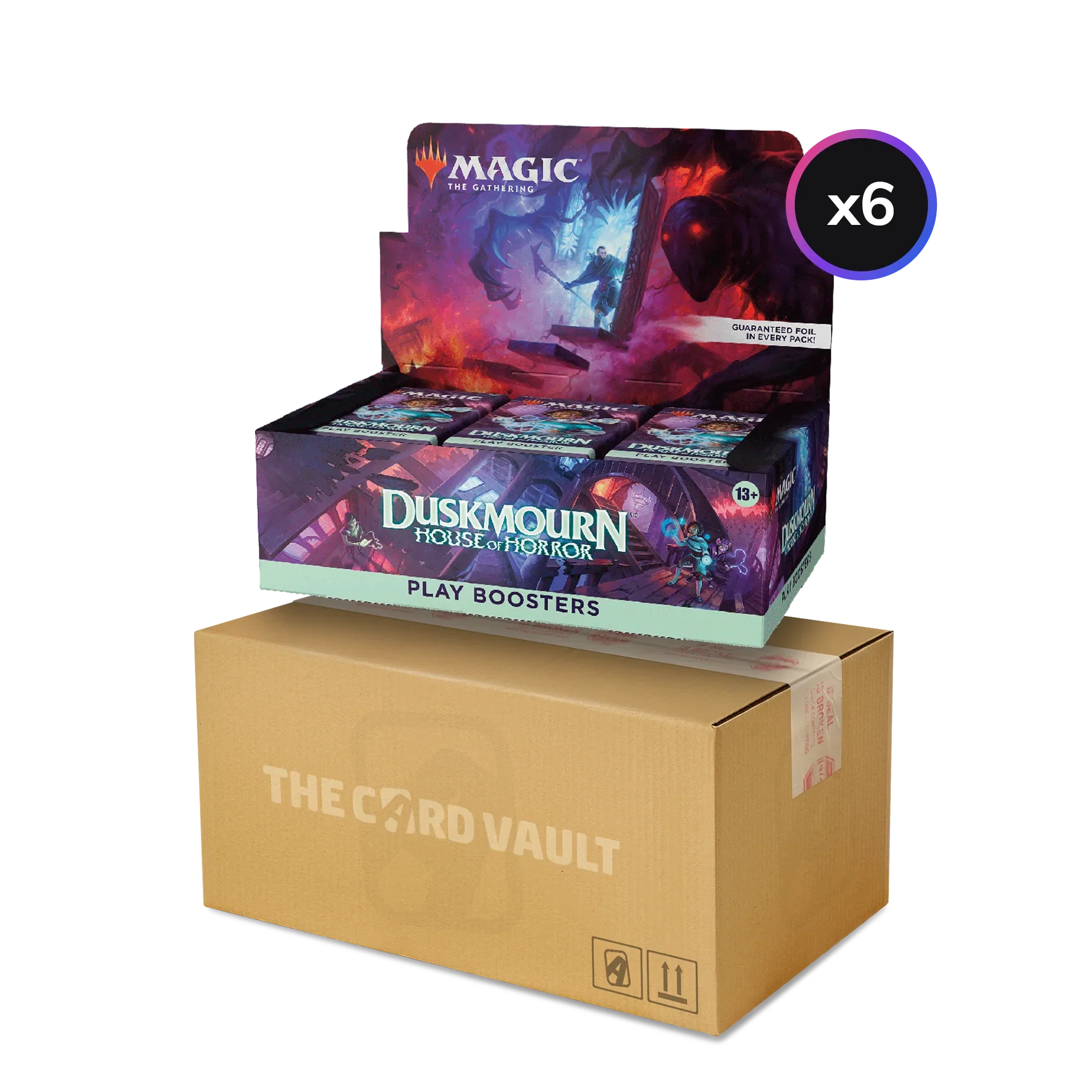 Magic: The Gathering - Duskmourn: House of Horrors - Display Case (6x Play Boxes)