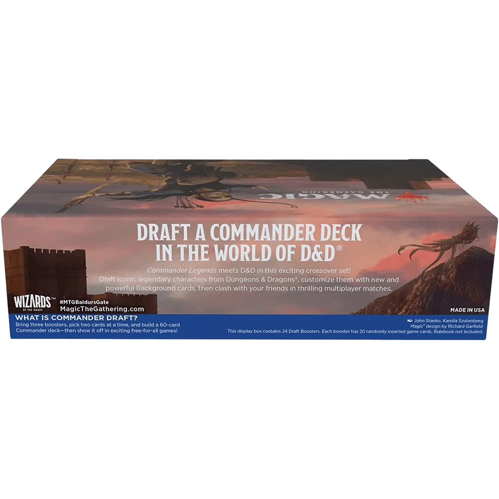 Magic: The Gathering - Commander Legends: Battle for Baldur's Gate Draft Booster Box (24x Packs)