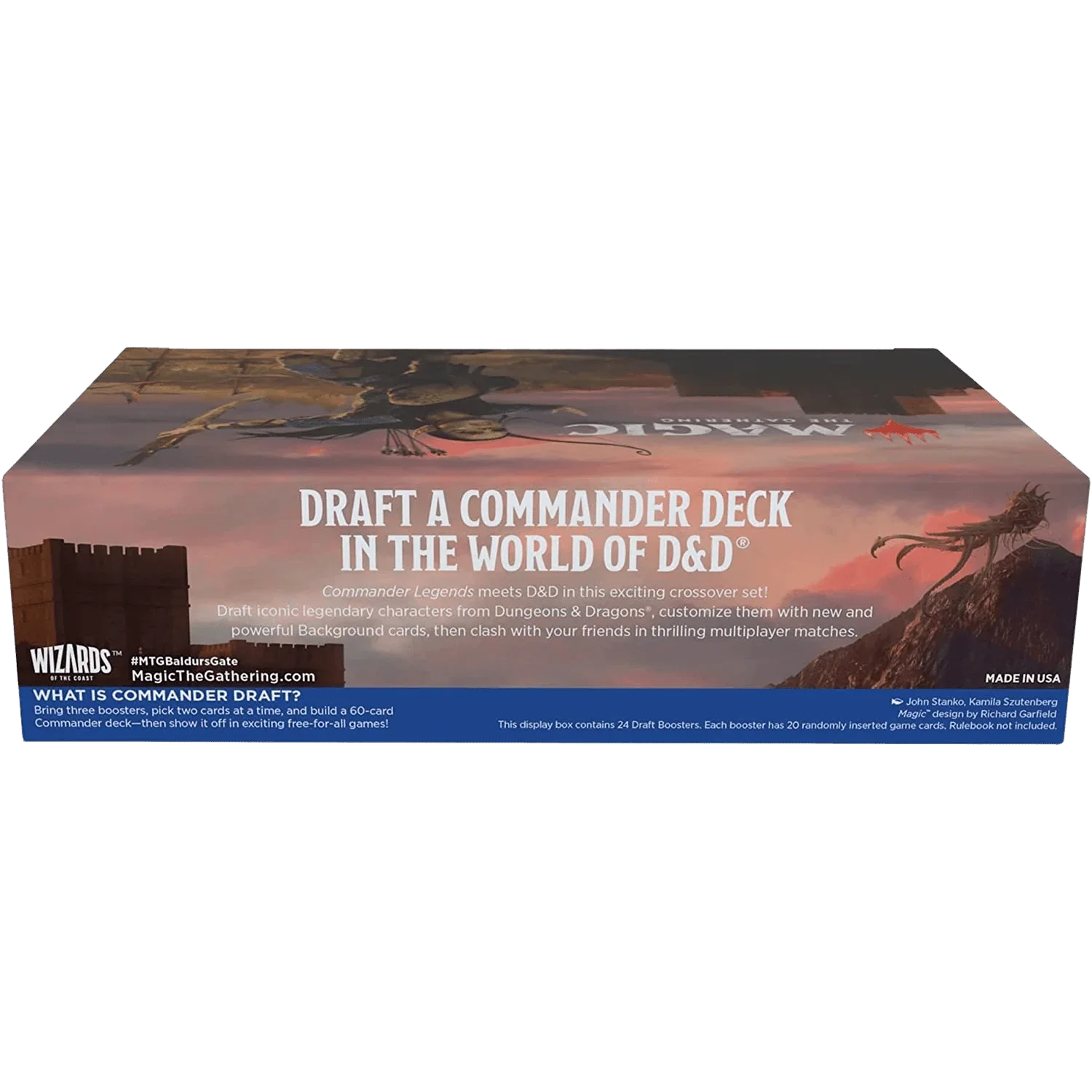 Magic: The Gathering - Commander Legends: Battle for Baldur's Gate Draft Booster Box (24x Packs)