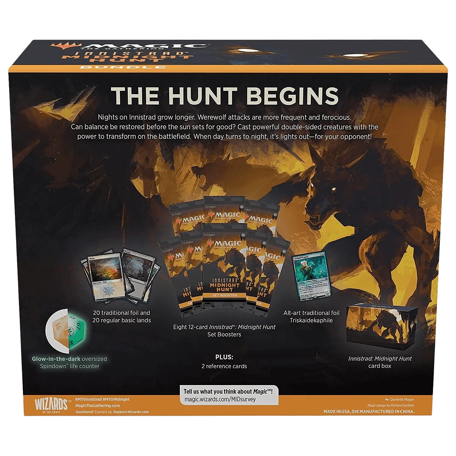 Magic: The Gathering - Innistrad: Midnight Hunt - Bundle