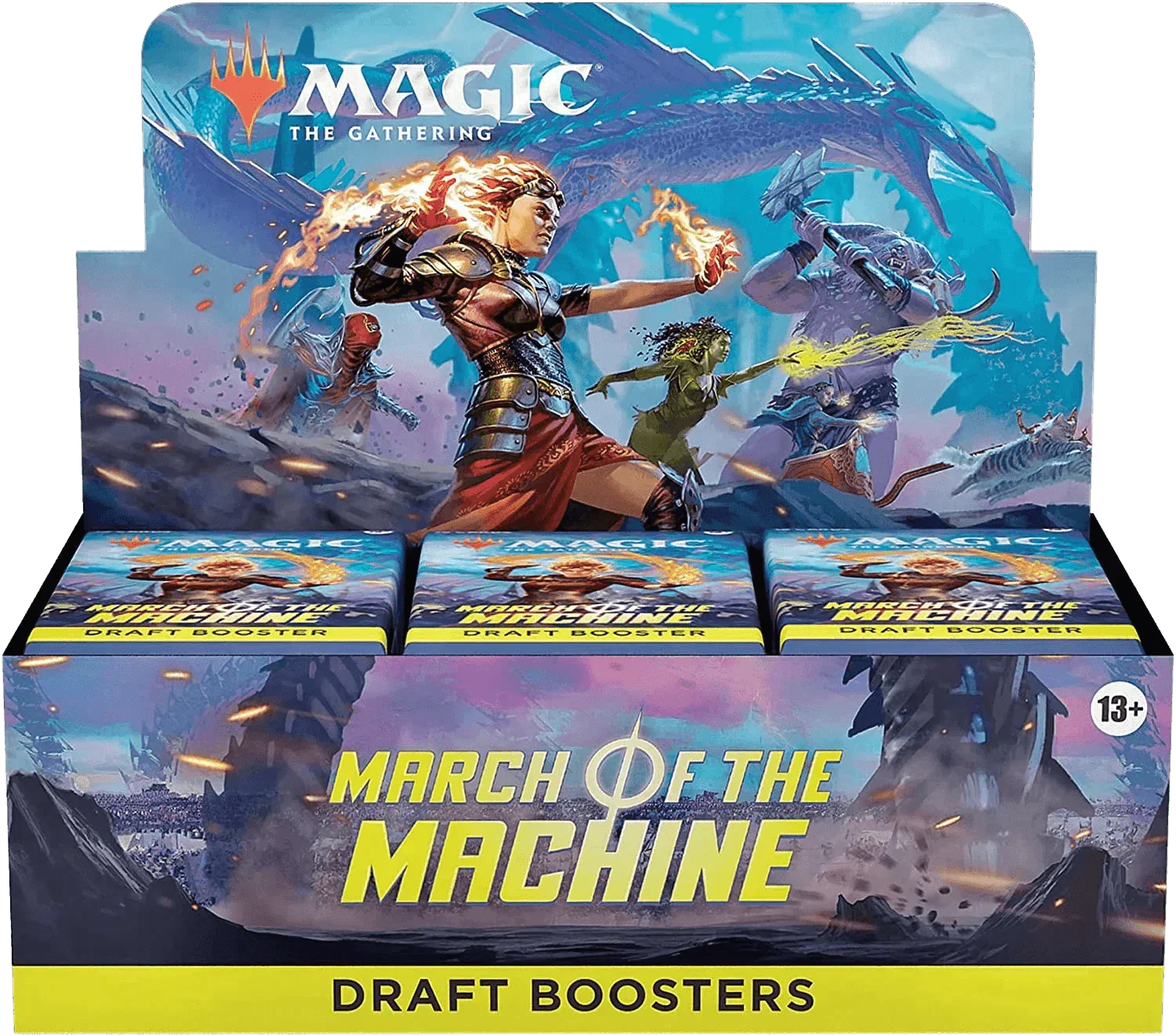 Magic: The Gathering - March Of The Machine - Draft Booster Box (36x Packs)
