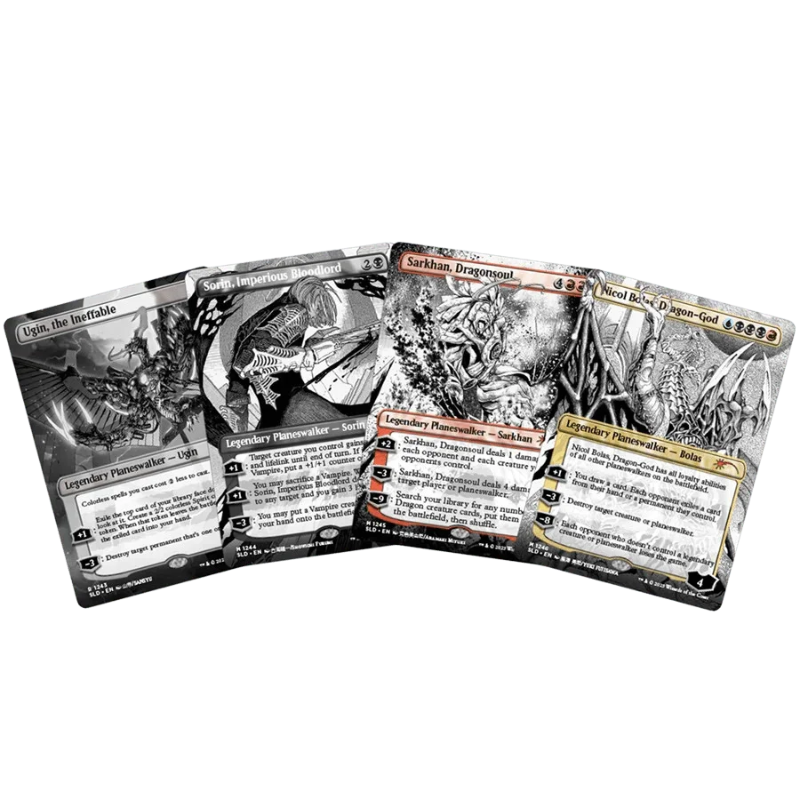 Magic: The Gathering - Secret Lair - Borderless Planeswalkers Box