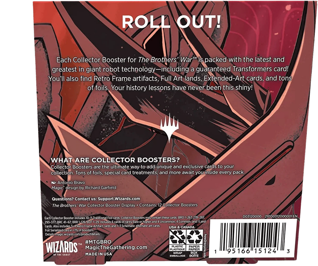 Magic: The Gathering - The Brothers War - Collector Booster Box (12x Packs)